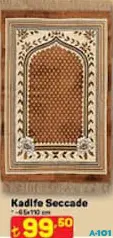 KADİFE SECCADE 65X110 CM KADİFE SECCADE 65X110 CM